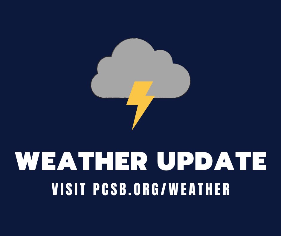 my_pcs's tweet photo. WEATHER UPDATE: Pinellas County Schools is closely monitoring the status of #TropicalDepressionFred. 

At this time, schools will be in session as regularly scheduled. For more weather-related updates from Pinellas County Schools, please visit https://t.co/vKGnMO7Pf6 https://t.co/1ZPnRG2wFM
