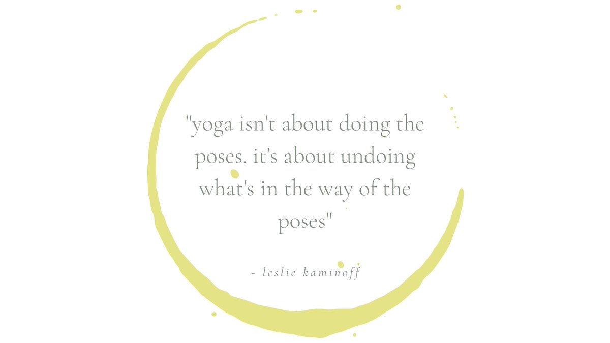 I LOVE THIS QUOTE - it explains so simply how yoga works. We all have postures and patterns and habits that mould our movements and yoga is about undoing the ones that don't serve us

#yogatherapy #yogaeverydamnday #chiropractor #chiropractic #healthyspine #movementismedicine