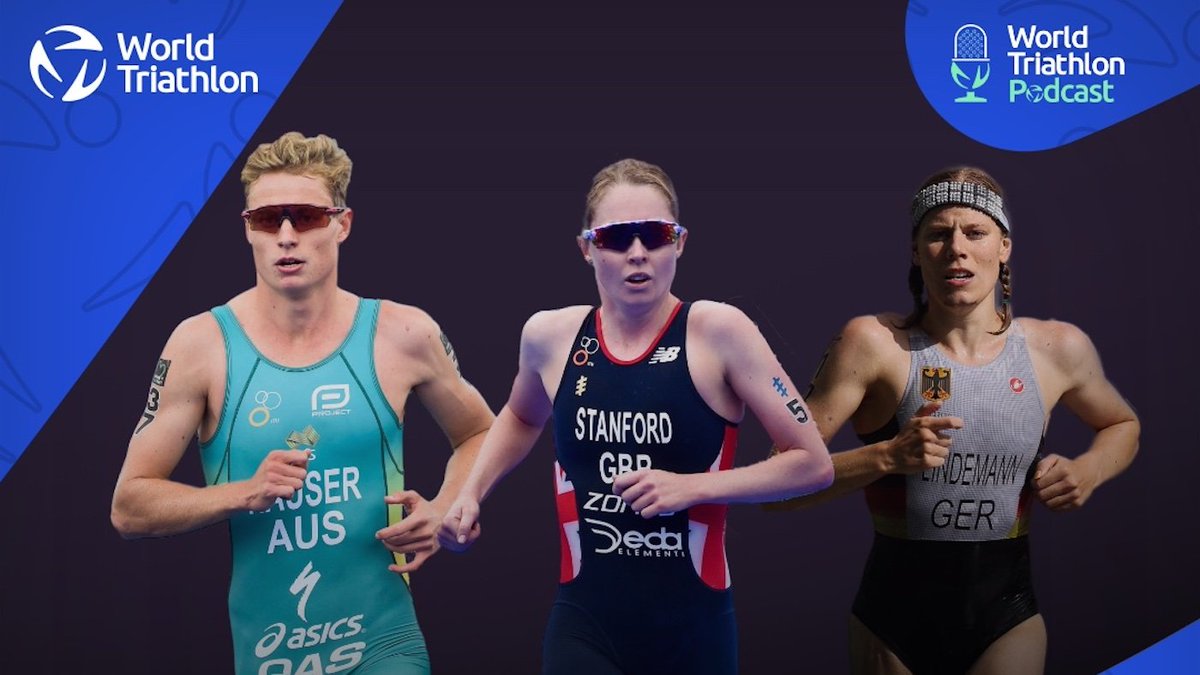 The latest episode of the World Triathlon Podcast is now available on all the usual platforms, with Matt Hauser 🇦🇺, Non Stanford 🇬🇧 and Laura Lindemann 🇩🇪 previewing the penultimate Series event in the race to be 2021 World Champion: #WTCSMontreal 
bit.ly/WorldTriPodcast