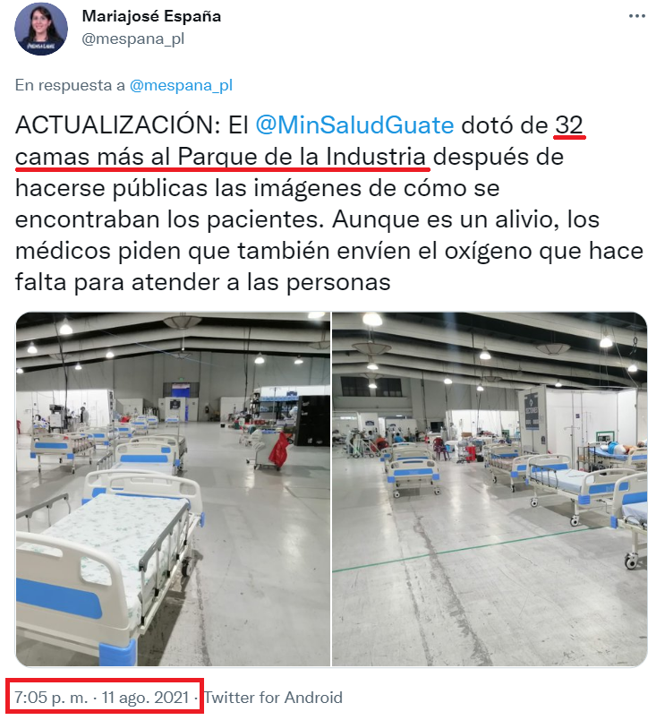 motin_gt's tweet photo. Saben que es lo más cruel, repugnante, y asqueroso,
un par de horas después de hacer viral la carencia de espacio en el #HospitalTemporal 
el @MinSaludGuate lleva 32 camas DE LUJO
Tienen recursos
Tienen equipos
Tienen el dinero
PERO SON UNOS HIJOS DE LA GRAN PUTA
@DrGiammattei https://t.co/jJ51XTkj48