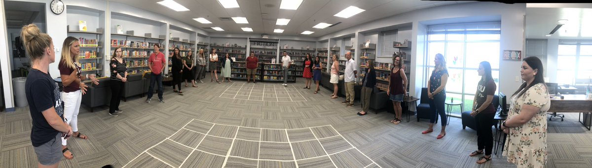 2 Buildings, 1 school. @AnkenyPRMS @AnkenyParkview new staff making time for relationships. #ItMatters #InTheMiddle #MiddleSchool @AnkenySchools