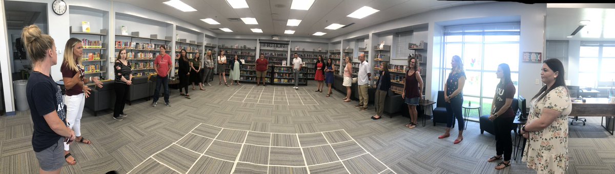 2 Buildings, 1 school. <a href="/AnkenyPRMS/">Ankeny Prairie Ridge</a> <a href="/AnkenyParkview/">Ankeny Parkview MS</a> new staff making time for relationships. #ItMatters #InTheMiddle #MiddleSchool <a href="/AnkenySchools/">Ankeny Schools</a>
