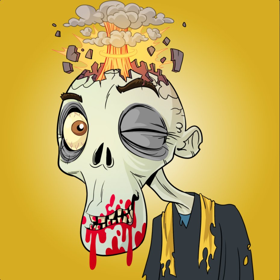 Science_Qs's tweet photo. @Cuterator #SmartZombies @SmartZombieLab 0.05Ξ each still minting , only 5050 Smart Zombies total 🤯🤯🤯 https://t.co/Ie7W3cEPhk