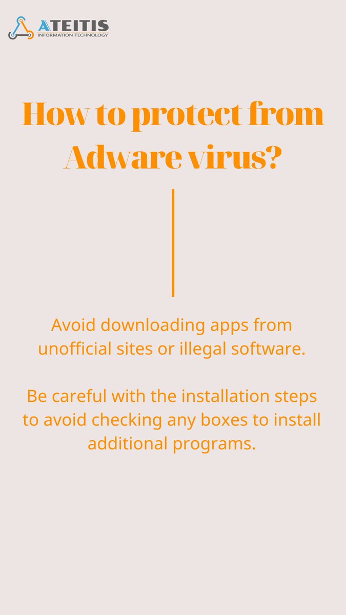 ateitis_corp's tweet photo. Do you know about the "Adware" malware attack and how you can protect yourself?

𝐀𝐓𝐄𝐈𝐓𝐈𝐒 Team 💻

#ateitis #informationsecurity #cybersecurity #cyberattack #malware #adware #hacking #infosec #security #cyber #cybercrime https://t.co/GKfCTwI1xh