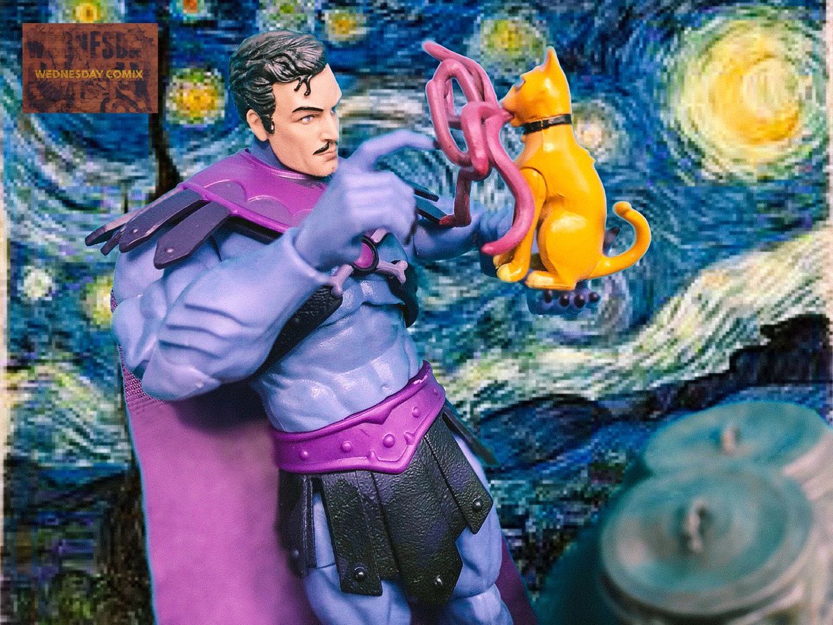 LetsTalkMotU's tweet photo. “Keldor Finds a #Flerkin” is the children’s story book all evil warriors grow-up reading. #MOTU #Skeletor 
#ActionFigureOneShot https://t.co/4iDWTmami8