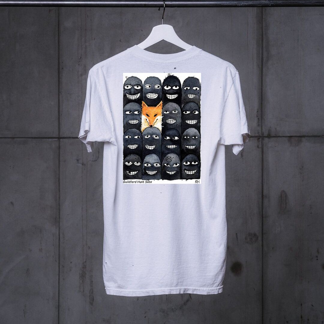 BALLY-HO 🦊

Bally-Ho! is a design submitted by Guildford Hunt Saboteurs, and the profits goes to support their work to safeguard England's wildlife from the scourge of hunters.

Shop now at thesierrafoxtrot.com/product-page/b… 💚