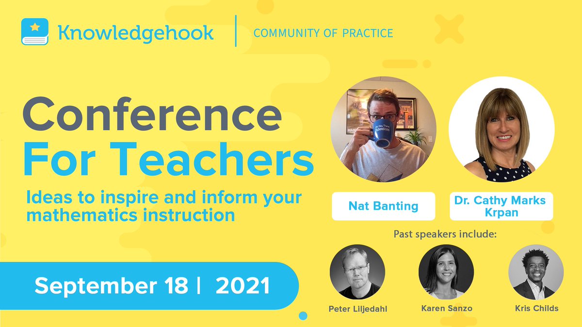 🎉KEYNOTE ANNOUNCEMENT🎉

We are extremely pleased to announce <a href="/CathyMarksKrpan/">Cathy Marks Krpan</a> and <a href="/NatBanting/">Nat Banting</a> will be joining us as Keynotes for our September Community of Practice Conference!

Trust us you don't want to miss this!
Register HERE👉khlink.net/2Uhoh7l