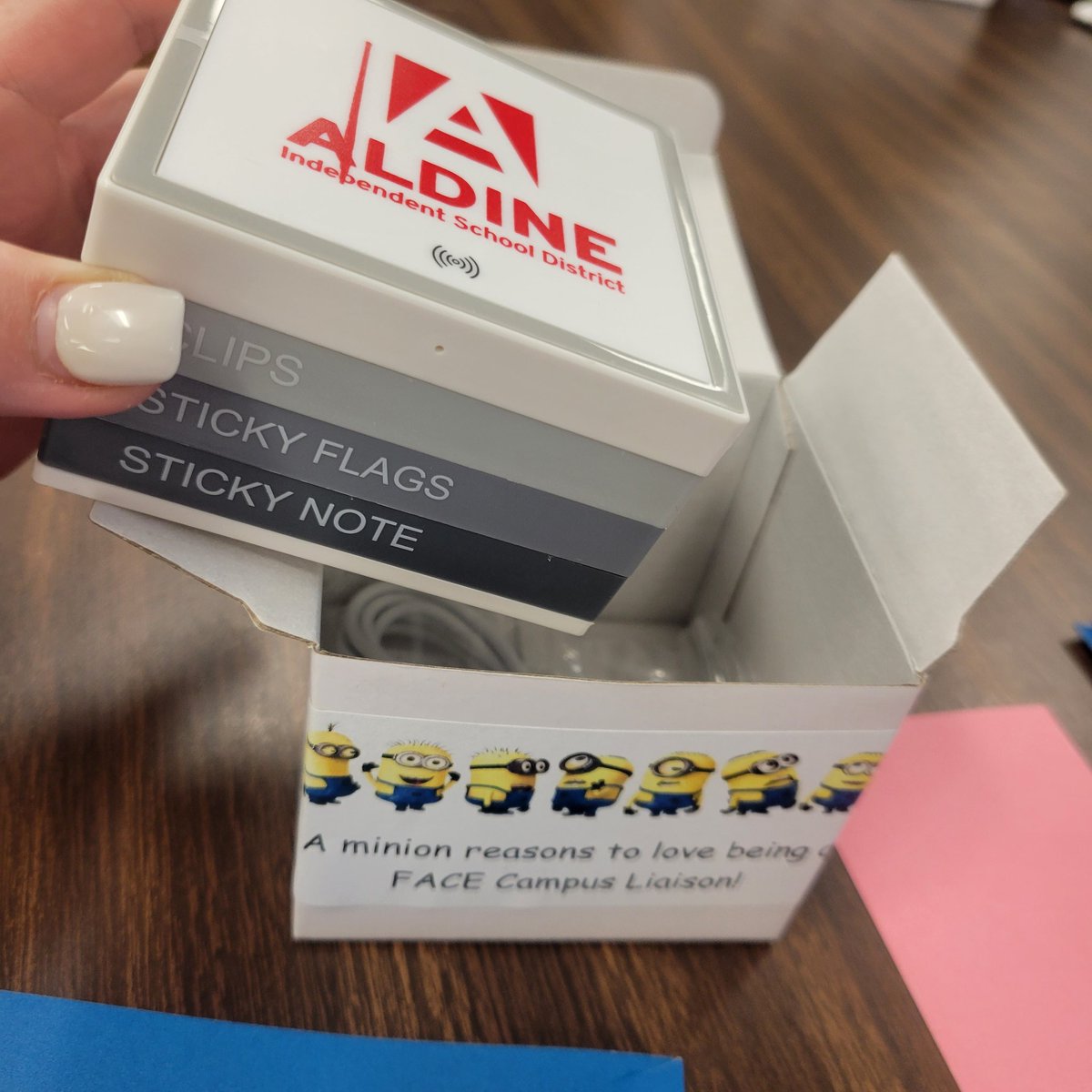 Vanessa Mould (@vm_aisd) on Twitter photo Aldine FACE Liaisons Meet & Greet. Super CHARGED to get this year started!!!!
Thank you for my Aldine charging pad!🔌
#AldineFACELiaison <a href="/JonesECPKK_AISD/">Jones EC/PK/K School</a> Aldine FACE Liaisons Meet & Greet. Super CHARGED to get this year started!!!!
Thank you for my Aldine charging pad!🔌
#AldineFACELiaison <a href="/JonesECPKK_AISD/">Jones EC/PK/K School</a>