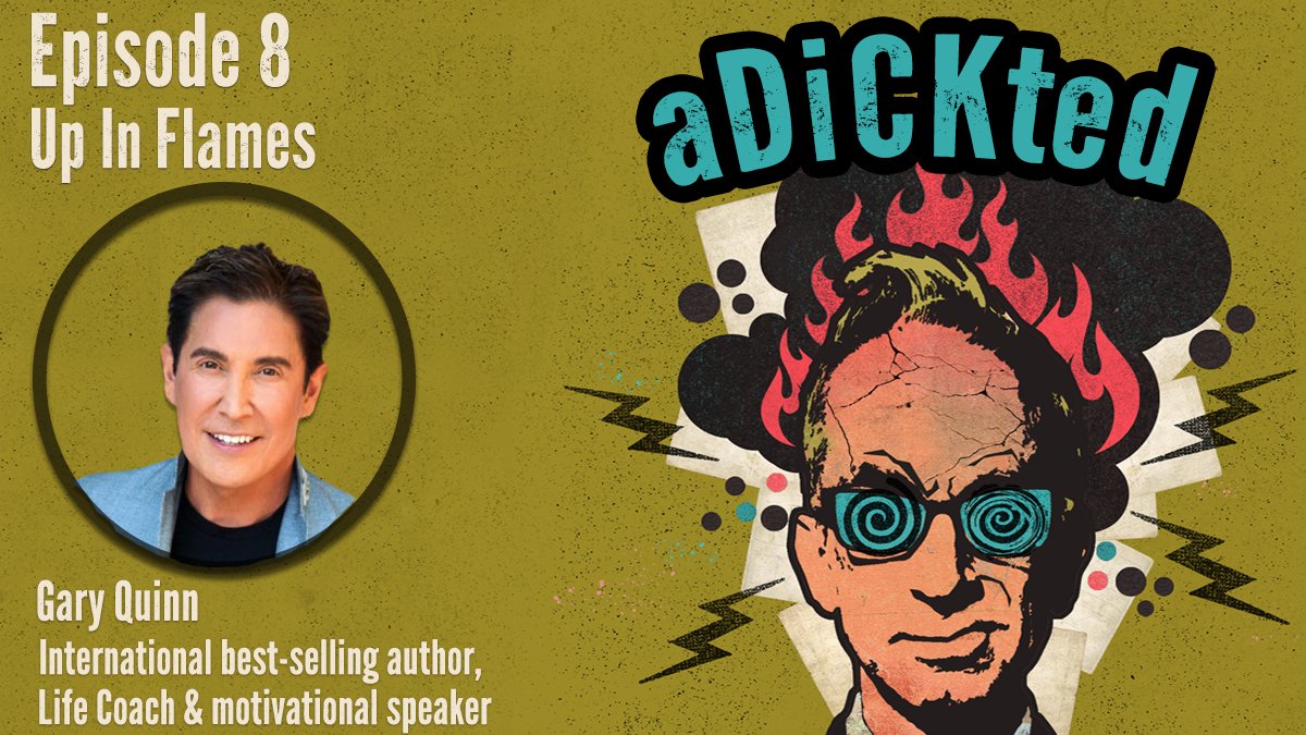 .#AndyDick reveals parts of his traumatic childhood, announces @MegSDick has moved out, and declares his
intrigue with fire when international #LifeCoach, <a href="/garyhquinn/">Gary Quinn</a>, challenges him to face his pain. . .

apple.co/3lZ7816