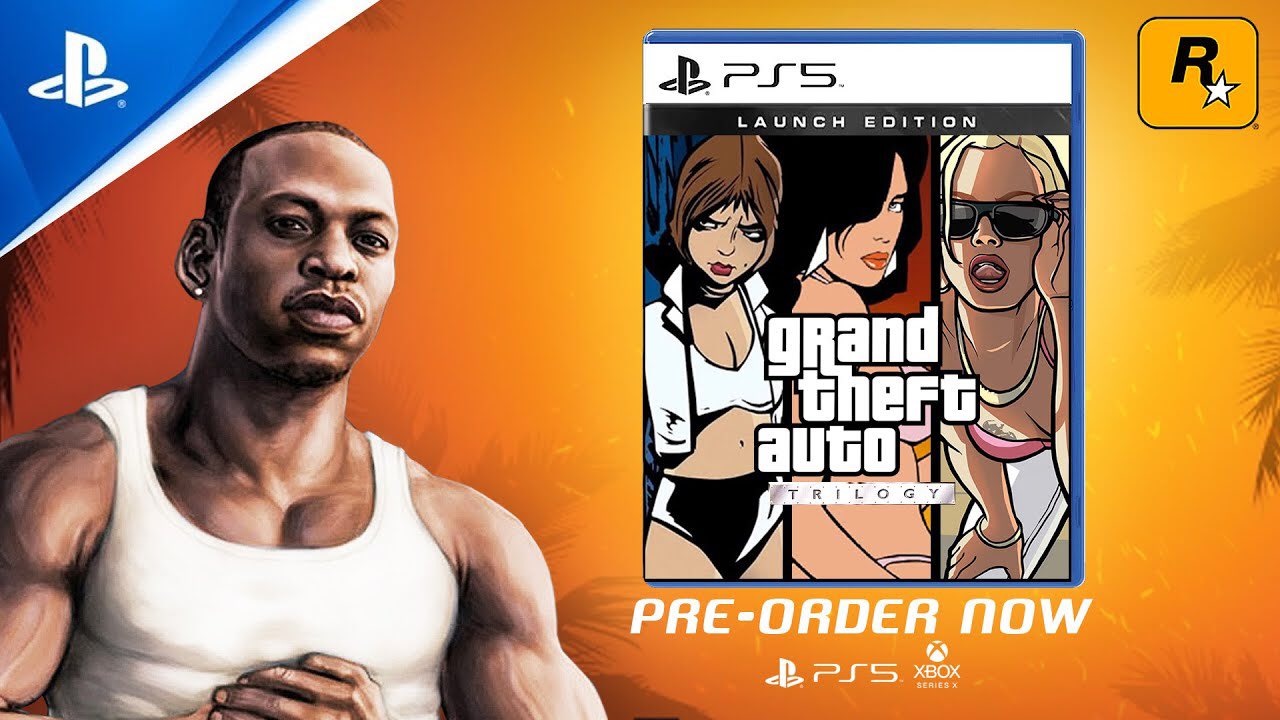 GTA 3, Vice City & San Andreas Remastered For Switch, PS5, Xbox