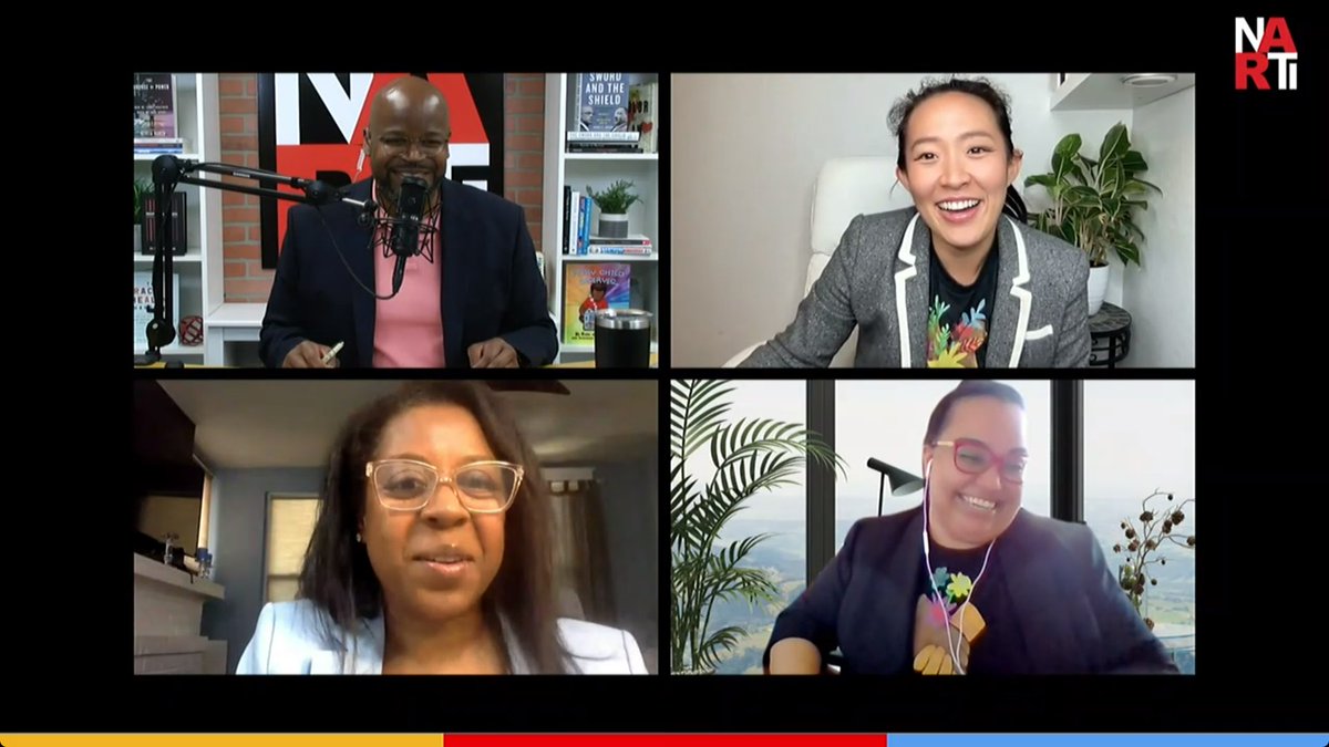 Oh man, this session is going to be good, we can tell! We're ready to dive into what it means to be an anti-racist leader. <a href="/embracingequity/">embracingequity</a> #NARTI2021