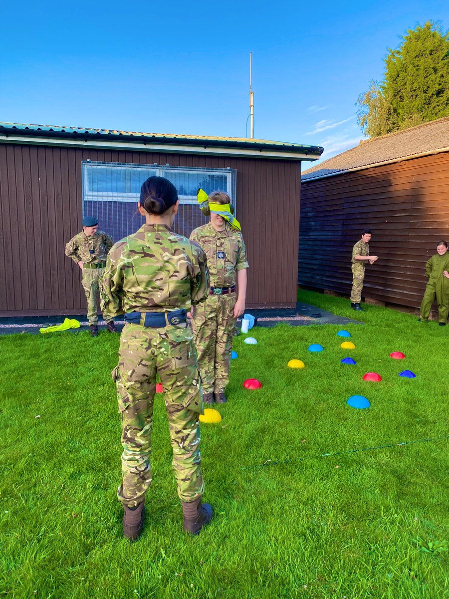Tonight whilst the weathers nice we’re outside doing some leadership activities ran by <a href="/FSNessRAFAC/">FS Ness RAFAC</a>