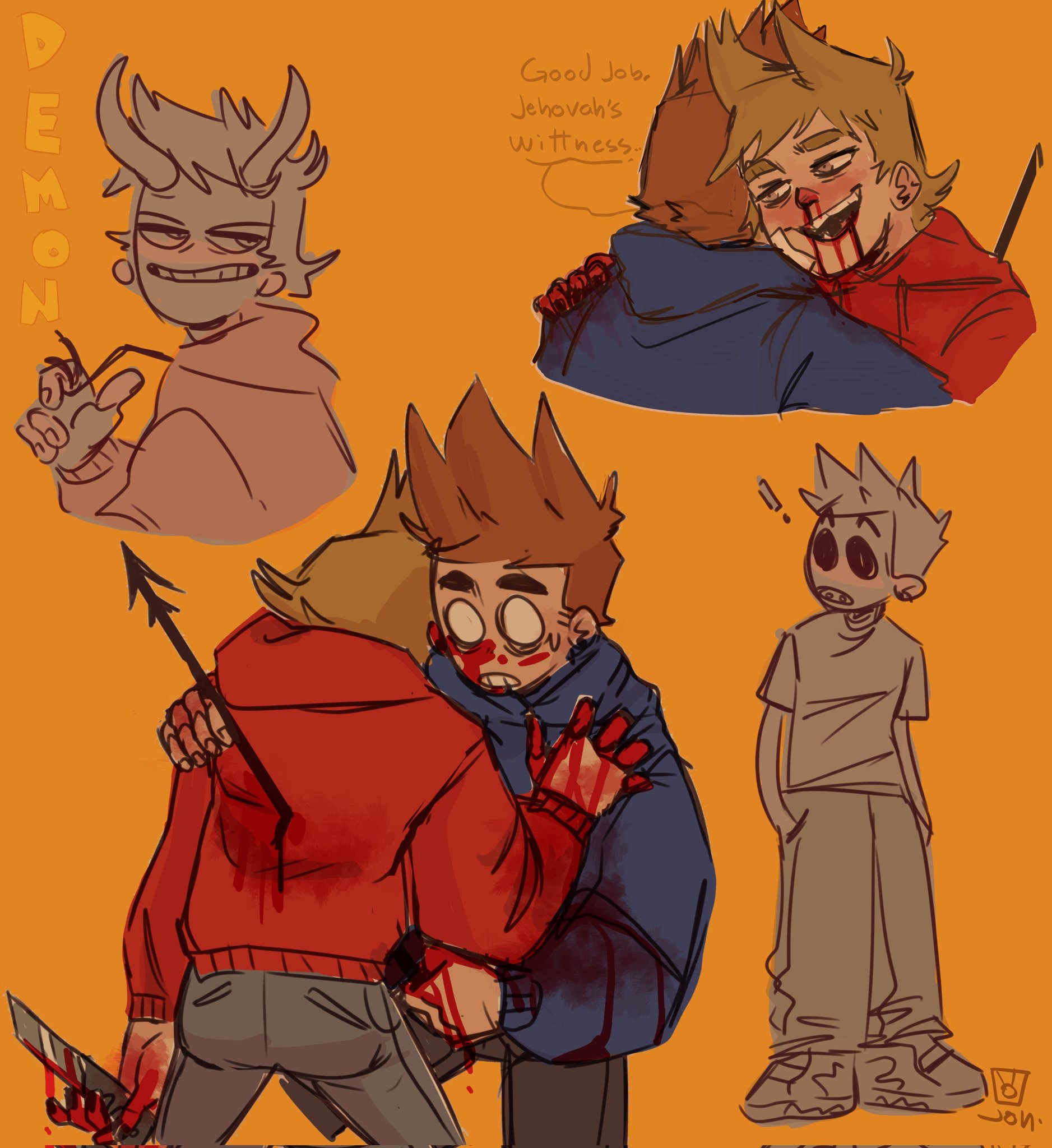 HeadCanons, Eddsworld -, Altura y Fuerza