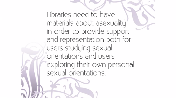 LMULibrary's tweet photo. Now, Haviva Avirom and Violet Fox are co-presenting "Not Really Acing It: Accessing Asexuality in Academic Libraries" #QueerCat https://t.co/rtcROA5pbr https://t.co/yzfknVPy69
