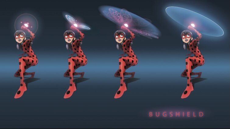 ladybug making her own weapons with the power of creation when??