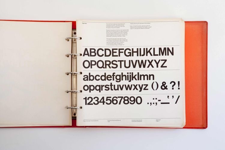 krisdarzins's tweet photo. Tip - reading standard manuals are a great way to learn graphic design. 

Massimo Vignelli &amp; Bob Noorda / New York City Transit Authority Graphic Standards Manual / 1970 https://t.co/2vin3i7gQb