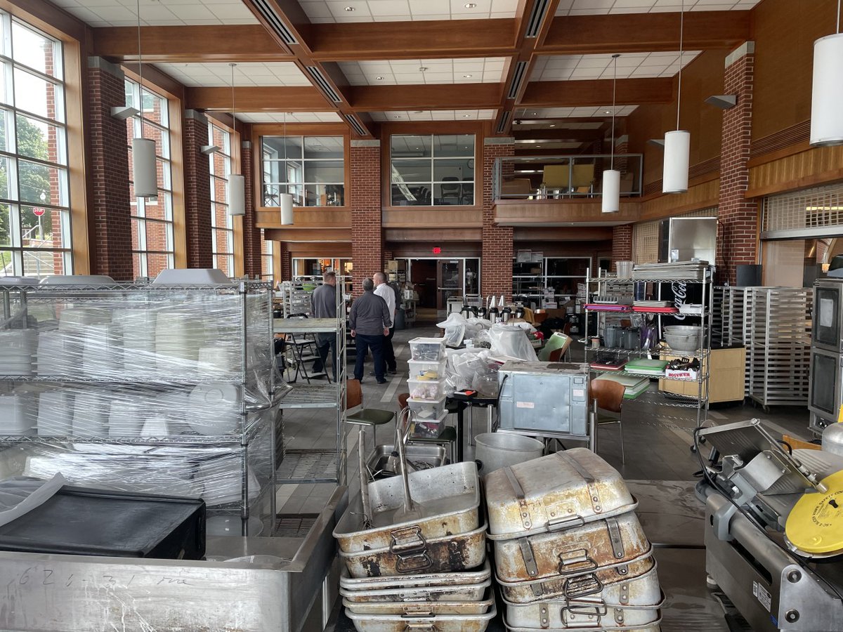 DAY 2: Our team returned to campus eager to continue cleaning, organizing and preparing the space to become a true centerpiece for this college community. Today, we gave a warm welcome to our newest ADC team members and then together hopped right back into the action! Here yo....