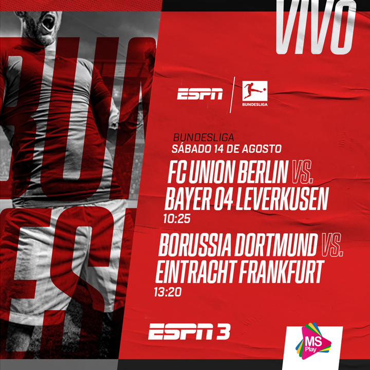 MultisenalUY's tweet photo. Tenemos una buena noticia para darles😁

Este fin de semana vuelve la #Bundesliga a la pantalla de #Multiseñal. Pero eso no es todo🧐 
El sábado juega el @PSG y vos lo tenes en vivo por ESPN. ¿Tendrá minutos el hombre 🇦🇷🤔? Prendete y enterate📺
#somosdeporte #MSPlay #somosfútbol https://t.co/hGyvG2t94k