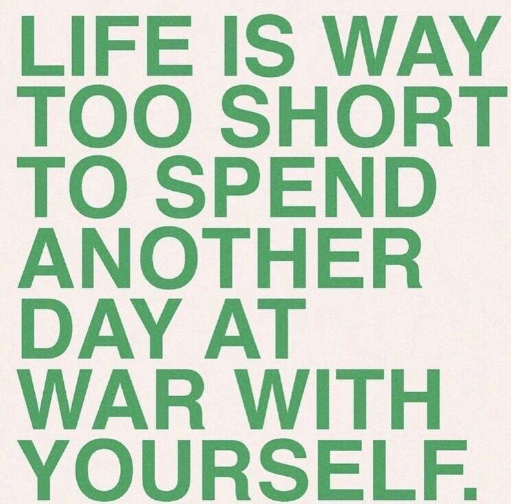 soulbitescom's tweet photo. “LIFE IS WAY TOO SHORT TO SPEND ANOTHER DAY AT WAR WITH YOURSELF.”
↘️
We are @soulbitescom sharing L.O.V.E. with https://t.co/nWF9NeNXQe.soul. 
-
#wearesoulbites #sharinglove #soulbites #thisworldneedsagrouphug #armyoflove #selflovequotes #selflovejourney #selflovewarrior https://t.co/wp59WZ8OFz