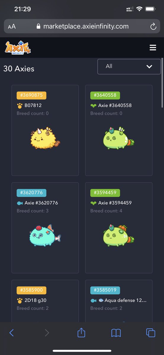 Tenemos un total de 30 AXIES para dar 9 EQUIPOS PARA VOSOTROS.

-Para participar RT, mencionar a 2 amigos y escribir el PORQUE la queréis/necesitáis (esto influirá en los seleccionados a dedo).

- 4 serán sorteadas.
- 5 las elegiré yo.

Tenéis 24h. SUERTE 🍀