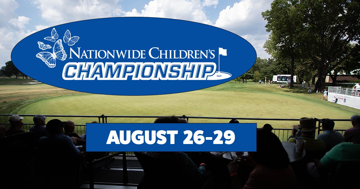 We're just 2⃣ weeks away from the <a href="/nationwidekids/">Nationwide Children's Hospital</a> Children's Championship! We look forward to welcoming fans and players for a spectacular week!

🏌️‍♂️<a href="/KornFerryTour/">Korn Ferry Tour</a> 
📅 August 26-29
⛳️ <a href="/OSUGC/">Ohio State Golf Club</a> 
📱#NCHC