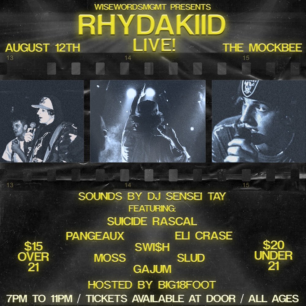 SHOW TONIGHG @ The Mockbee in Cincinnati, OH

<a href="/wisewordsmgmt/">WiseWords</a>