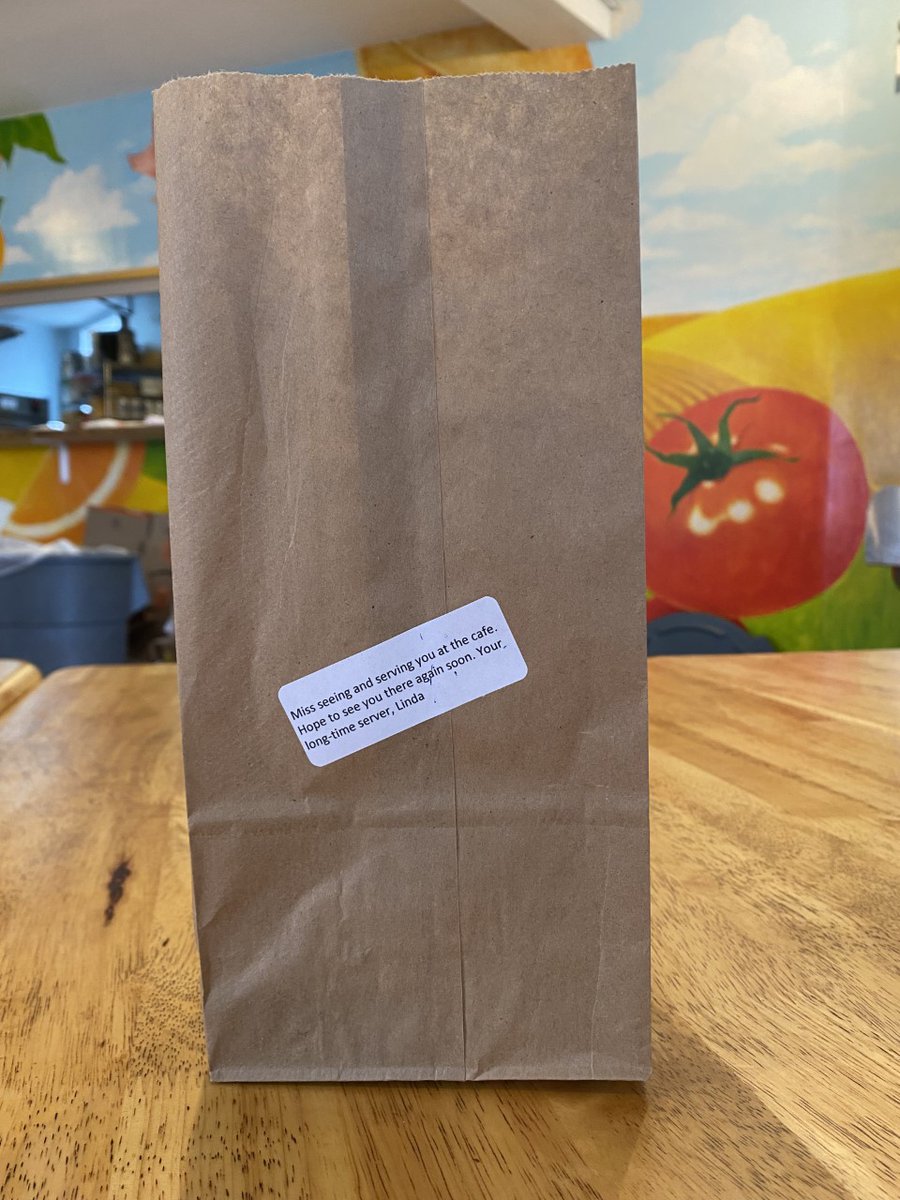 One of our volunteers misses coming in to help serve meals at Inspiration Cafe, and found a way to help out and say hello to our participants. A big thank you to Linda for donating bagged lunches with such a sweet note!

Info about donating bagged lunches: loom.ly/DvRnne8