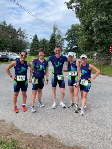 Congratulations to the members of the YMCA Tri Club whose training paid off at the Rev3 New England Olympic Triathlon in Webster, MA and at the Hopkins Triathlon. They won medals, earned PRs &amp; shared lots of good times!