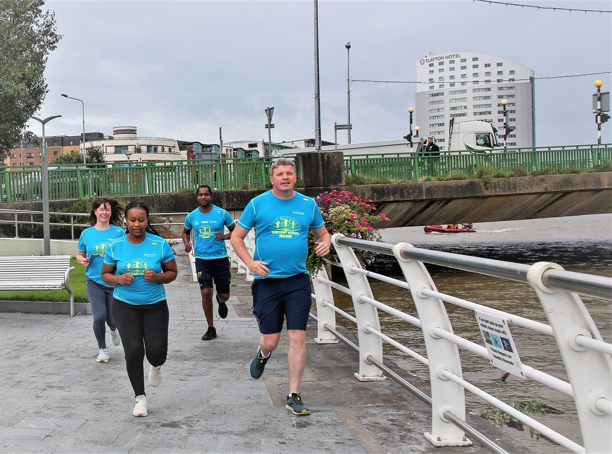 SanctuaryRunner's tweet photo. The dust settling on a crucial day in the evolution and growth of the Sanctuary Runners. Thanks again to @Rethink_Ireland @PadraicVALLELY and those behind the #IgniteMidWest fund for believing in us. We've a lot of work to do & won't be found wanting #Solidarity #Directprovision https://t.co/Nkkk1EK3Os