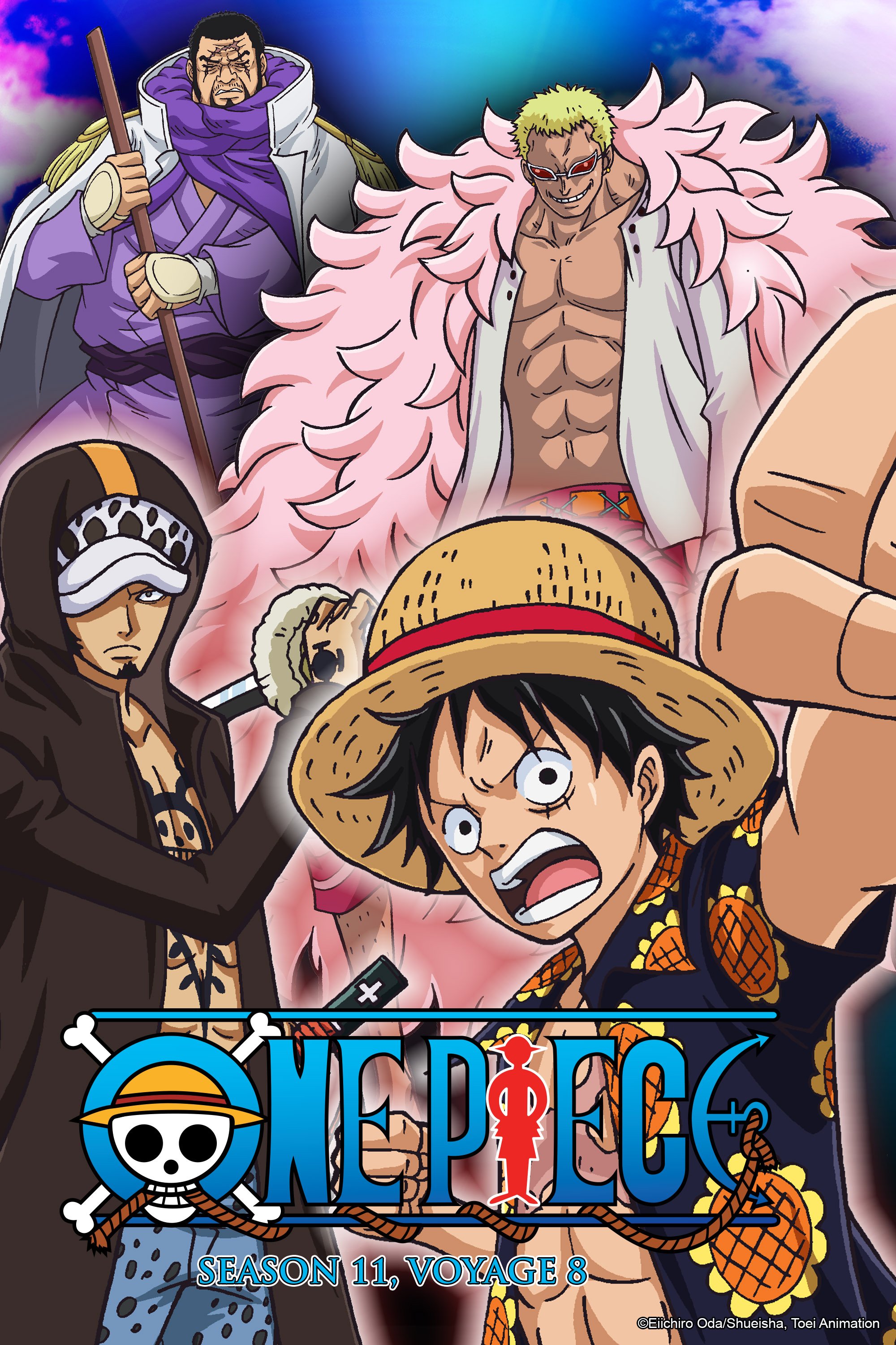 One Piece The Clash Between Luffy And Doflamingo Has Finally Begun Meanwhile The Birdcage Closes In On Dressrosa What Will Happen To Our Straw Hats One Piece Season 11 Voyage