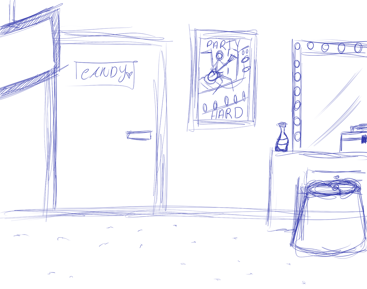 MonokumaParty's tweet photo. more mod concept stuff ft. some bg ideas for backstage and potential design for Candy's manager Ashton
#fnfmod #vscandymod https://t.co/Tuu26N8lLR