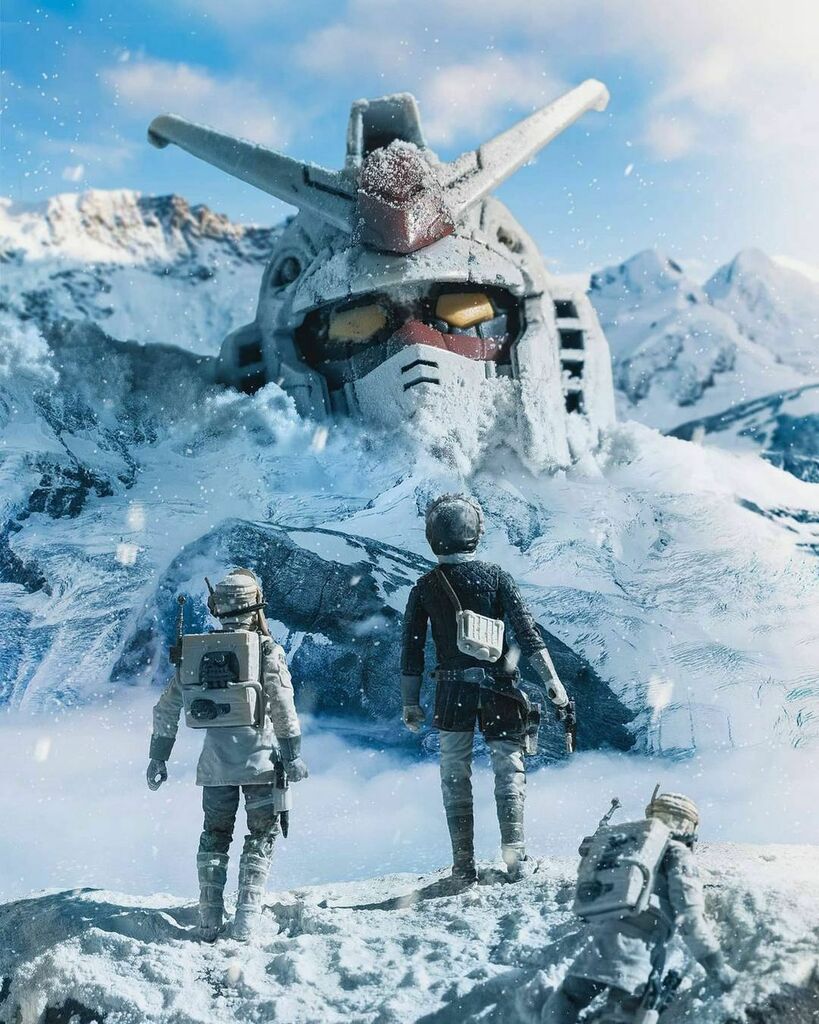 BureauRetro's tweet photo. heavymetalmedia:

“Discovered” by photographer Sean James Escobia @jojongmon

.

#seanjamesescobia #hansolo #lukeskywalker #hansolo #gundam #actionfigures #photography #digitalart 
https://t.co/w81Ro8Nh9O https://t.co/gMyzL2n2tK https://t.co/Z9lxkVhrAi