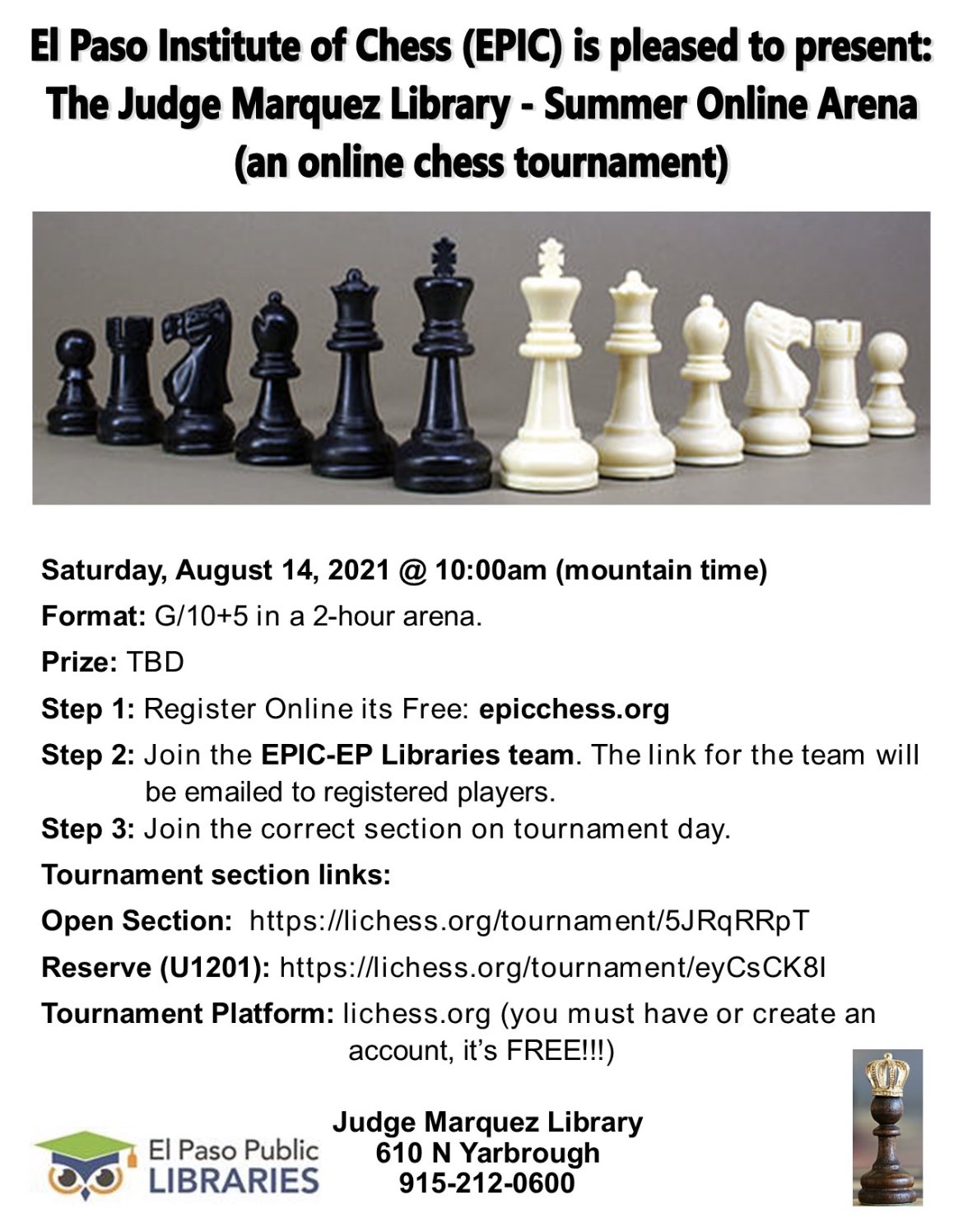 ONLINE CHESS TOURNAMENTS