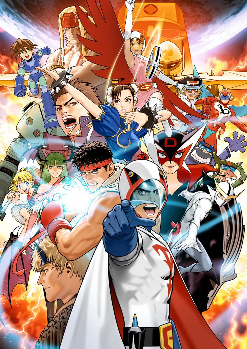 Fighters_Gen's tweet photo. 🌏 FREE Tatsunoko Vs. Capcom from its Wii prison! Who would still play this? 🆓️ #freetvc #freemvc2 #capcom #fgc https://t.co/X0FLnvvWRB