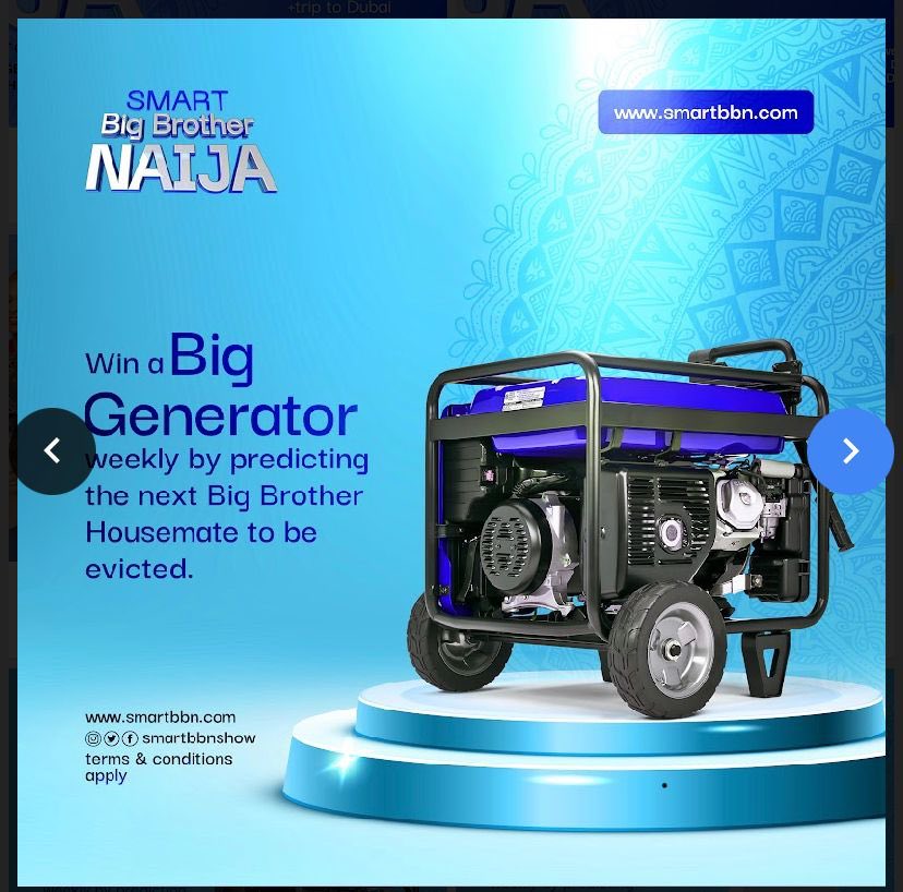 SledgeDplug's tweet photo. It’s about time you push your fav into winning big , Vote & help your favorite housemate win 20 million Naira.
You also stand a chance to win an iPhone 12, Big Generator or 7 million Naira.
Don’t miss this opportunity folks
#SmartBBN https://t.co/tmUPIcm6dl