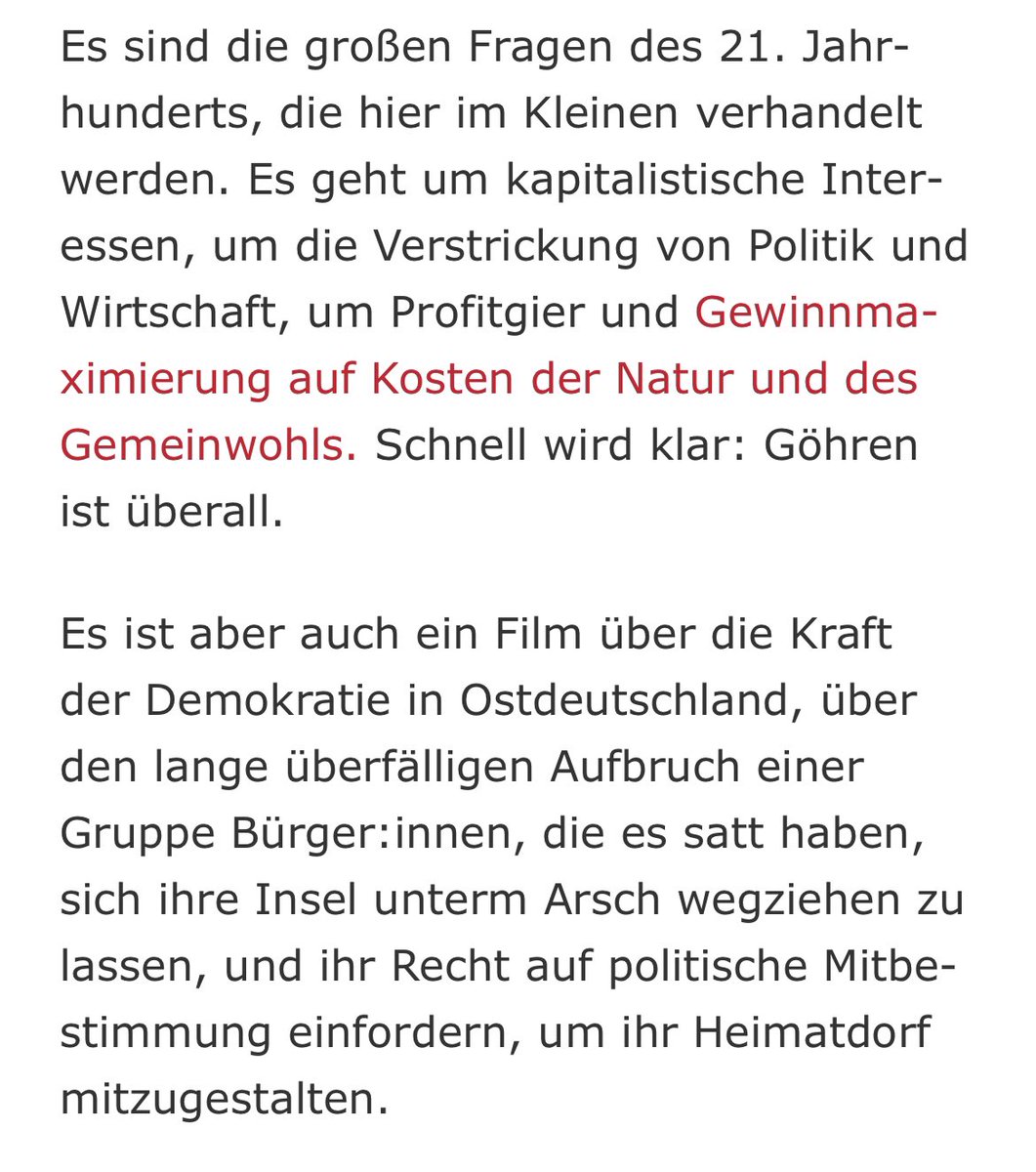 Die taz über den großartigen Film „Wem gehört mein Dorf?“ von <a href="/eder_christoph/">Christoph Eder</a> 
taz.de/Doku-Wem-gehoe…