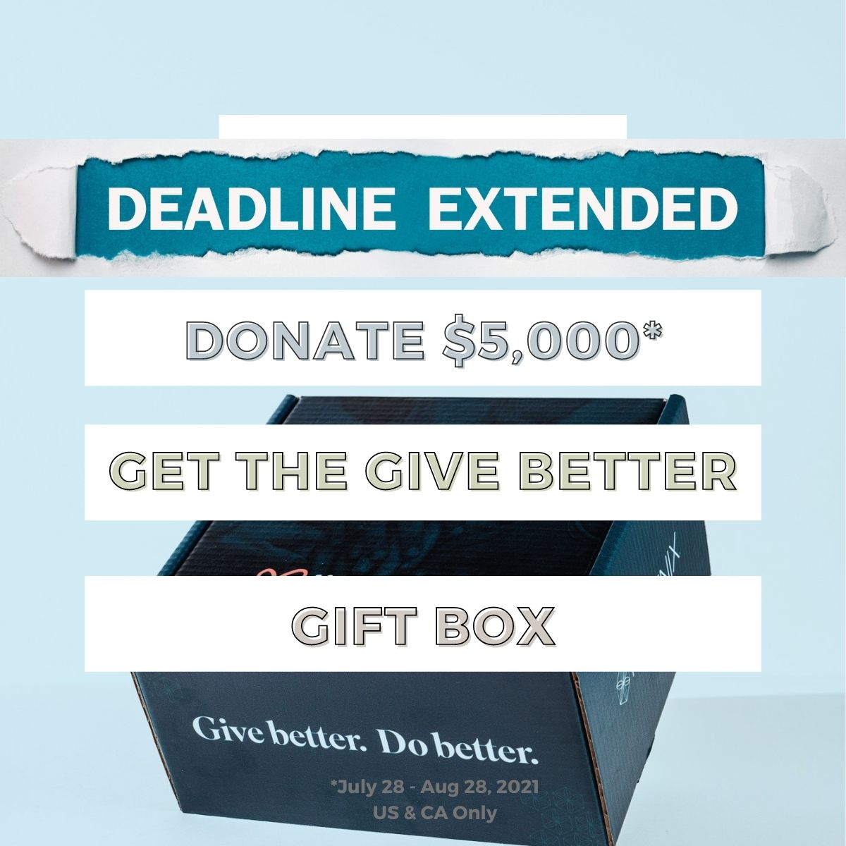 IsaGives's tweet photo. You asked and we answered: the deadline to receive a Limited Edition Whole Blend Shake and the Give Better Gift Box has been EXTENDED! 
Don't miss your chance to give better today! https://t.co/pX6OxSUXrD