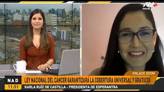 OngEsperantra's tweet photo. Estuvimos en @atvmasnoticias hablando sobre la ley de cáncer y la reglamentación que esta en manos del ministro @HCevallosFlores para su aplicación.
#Leydecancer #salud #pacientes https://t.co/PKSH6DKcsJ https://t.co/Yy7dKsCpre