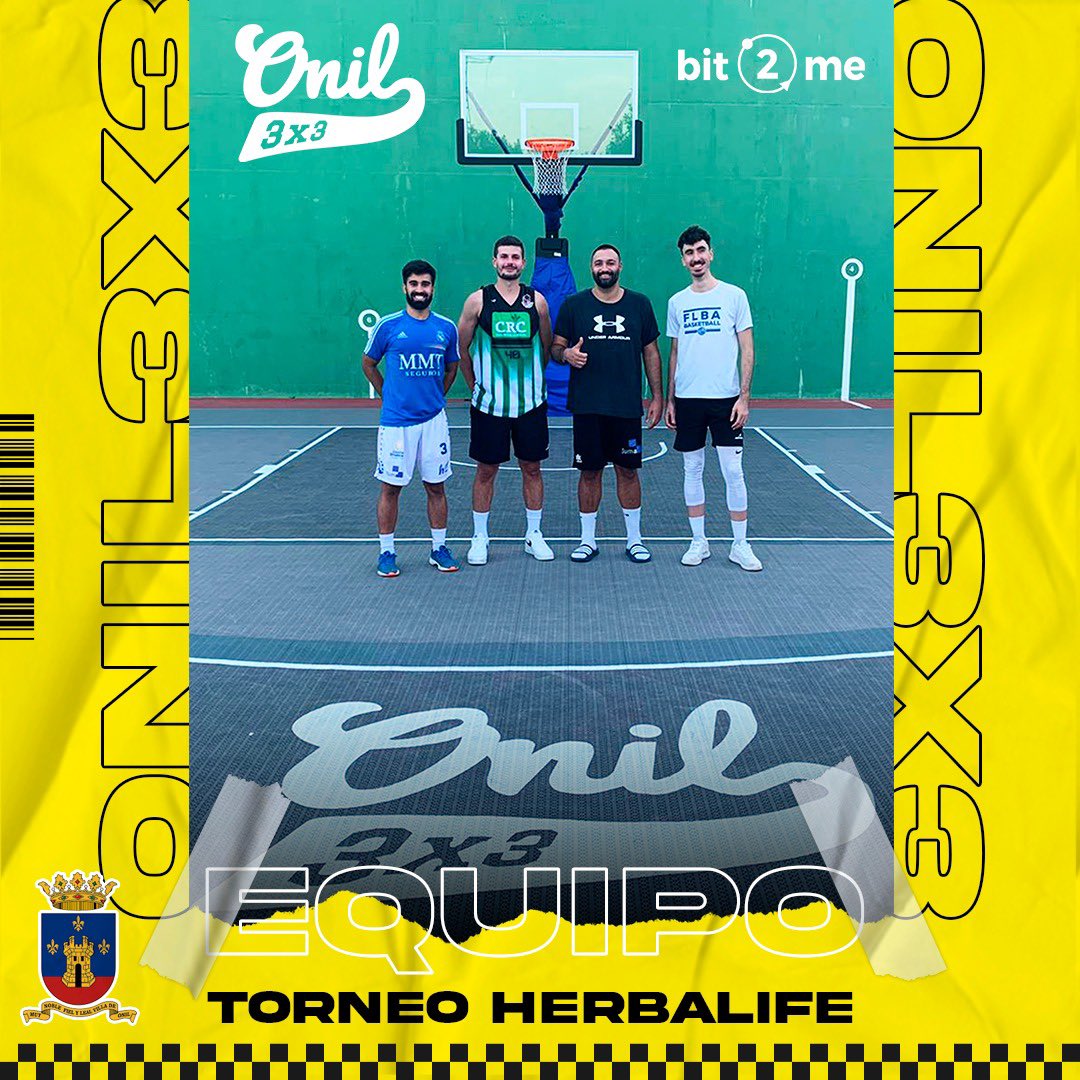 💪🏻 Nuestros jugadores estarán compitiendo en el torneo <a href="/LAlqueriaVBC/">L'Alqueria del Basket</a> Open 3x3 este Viernes y Sábado 🏀
👉🏻 Y este es el equipo que nos representará en el torneo “Herbalife 3x3 Series” que se celebrará a la misma vez este Viernes y Sábado 📆 en Campello 🌊
(Bit2Me O3)