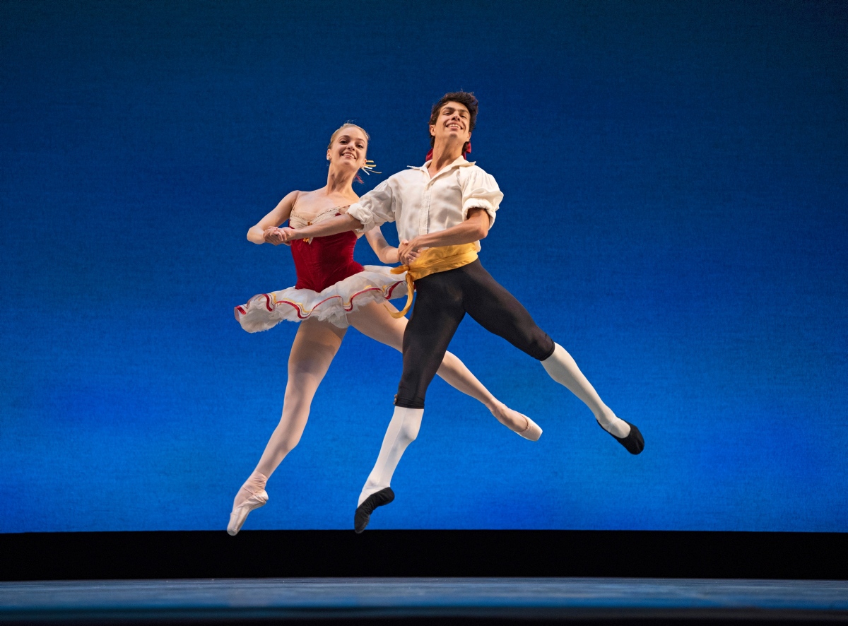 Today we are joined by Esteban Hernandez, principal dancer with the San Francisco Ballet.  Esteban will be making his return to the stage on 8/13-14 at @stanfordlive. Tune in! apple.co/2wcYHEX

📸: Sasha De Sola &amp; Esteban in Balanchine's Tarantella // © Erik Tomasson