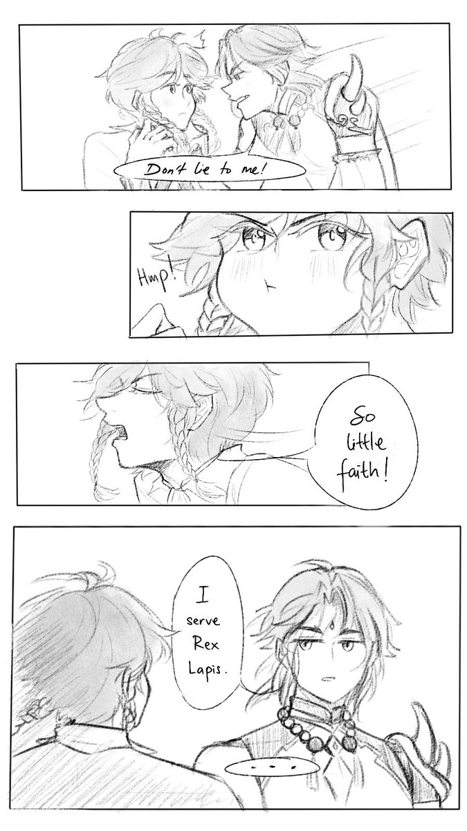 u ever read a fic so good u couldn't just stay still and not draw one of ur fav scene in it? yeah. (1/2) #xiaoven #xiao #venti

(sorry for tagging but, @windsgrandode i absolutely LOVE your fics SO MUCH yes the newest one too sjsk ok sorry for fangirling & thanku for writing🙏) 