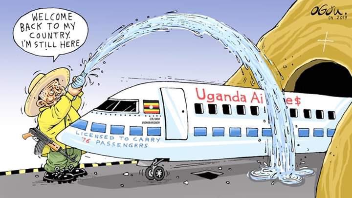 BuffaloSoldierA's tweet photo. @DailyMonitor @KagutaMuseveni Maybe his “baptismal jet stream” on arrival was a curse. 😒 (The bloodshed🩸)
Qn: WHO OWNS UGANDA AIRLINES?
The starting point was horribly wrong. It was a dog’s dinner I don’t think has ever been fully resolved to date.
Oh Uganda! #ThingsFallingApart 🤦‍♂️ https://t.co/lKqfjzEw0E