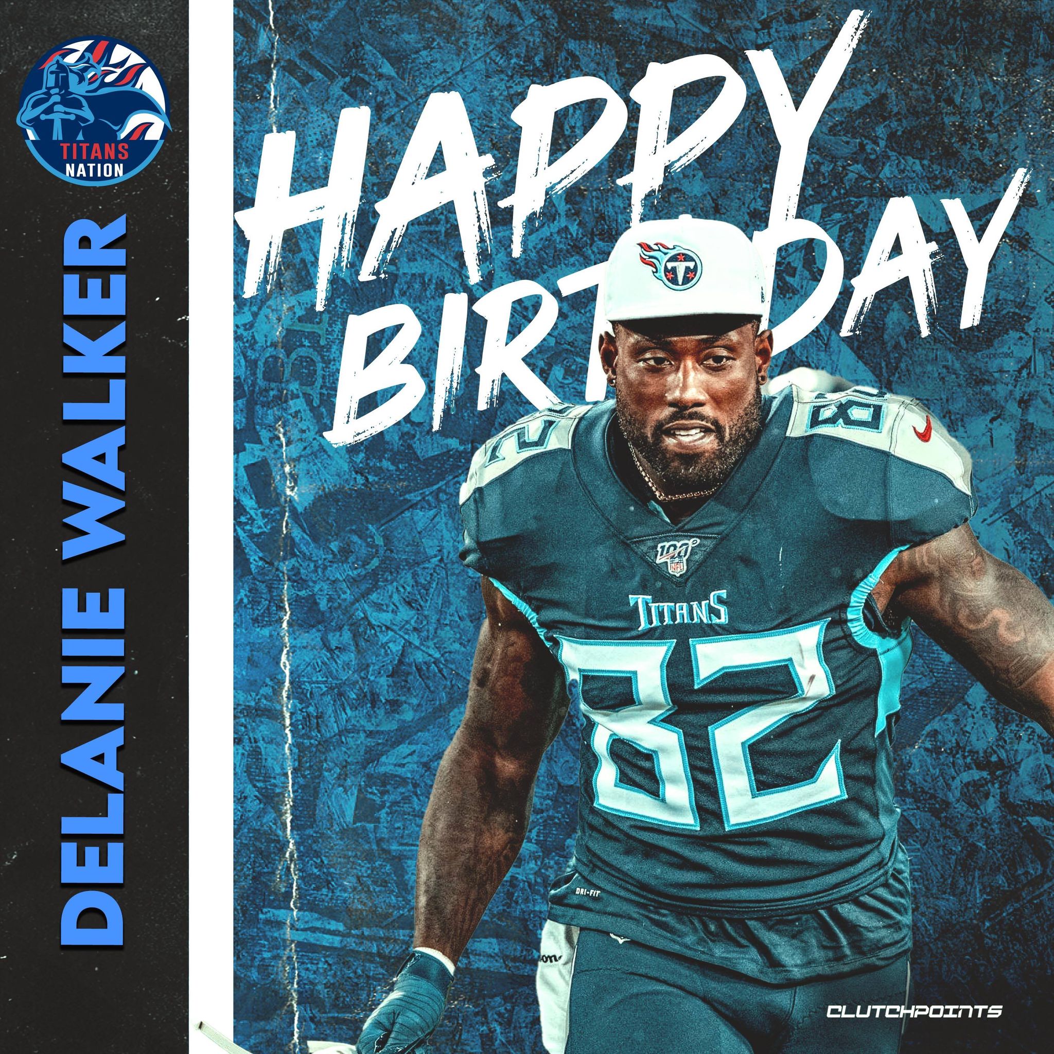 Join Titans Nation in greeting 3x Pro Bowler Delanie Walker a happy 37th birthday!  
