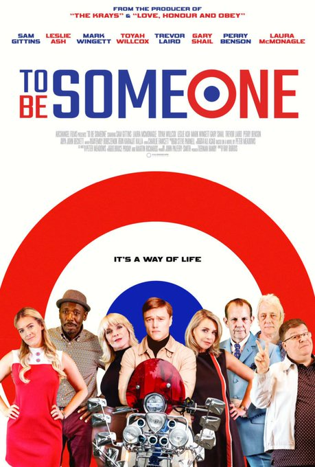 StevoMusicMan's tweet photo. Just watched #ToBeSomeone comedy film. Not sure what to make of it to be honest! Cast inc loads of actors that appeared in #Quadrophenia film. Anyone else seen it? Loved the book of the same name @iandstone https://t.co/doxWSeR5VA