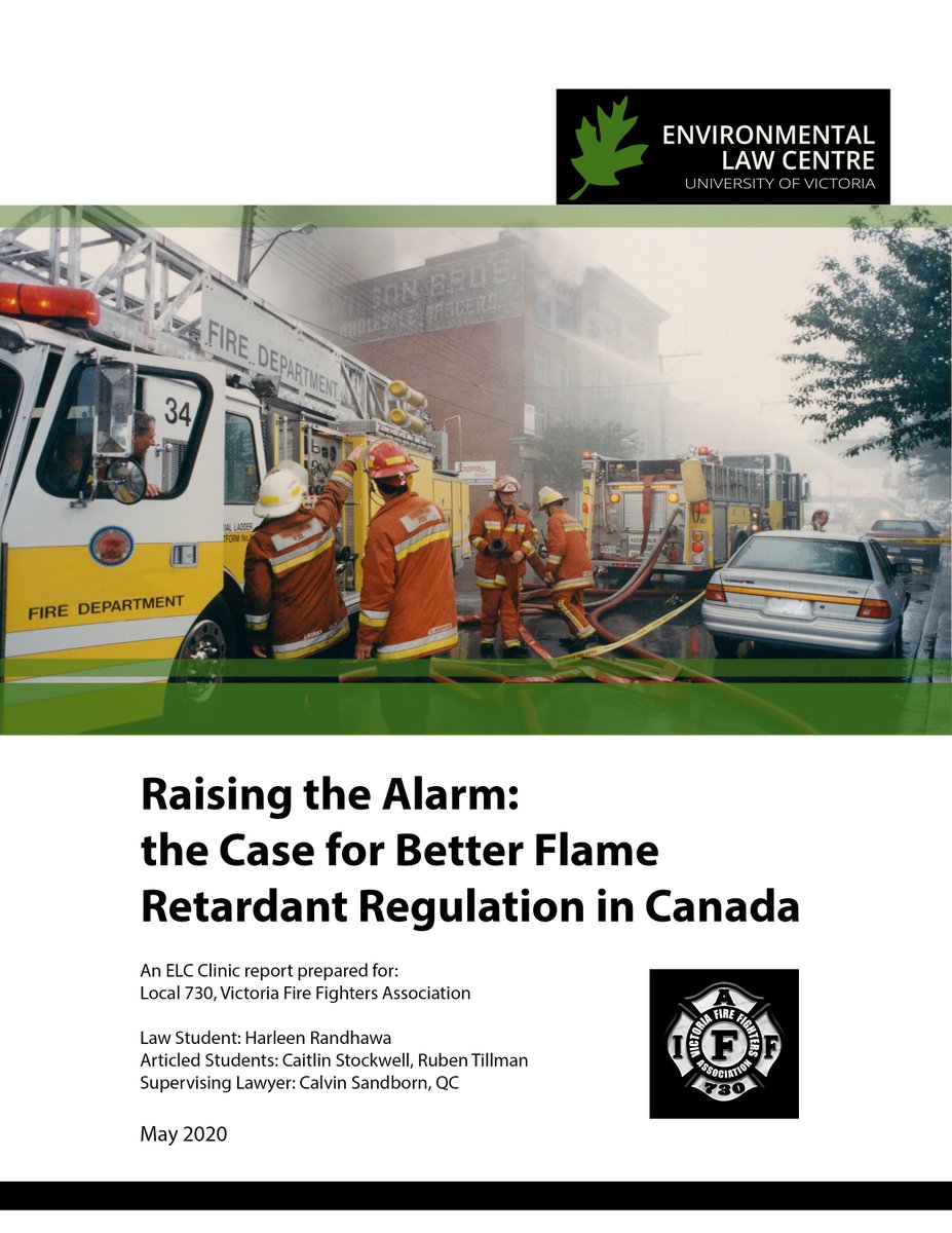 WIN FOR FIREFIGHTERS! In response to our submission on behalf of the International Association of Firefighters, Local 730, the federal gov't is banning 12+ flame retardants &amp; reviewing others to see if they pose health or environmental harms  canada.ca/en/environment…