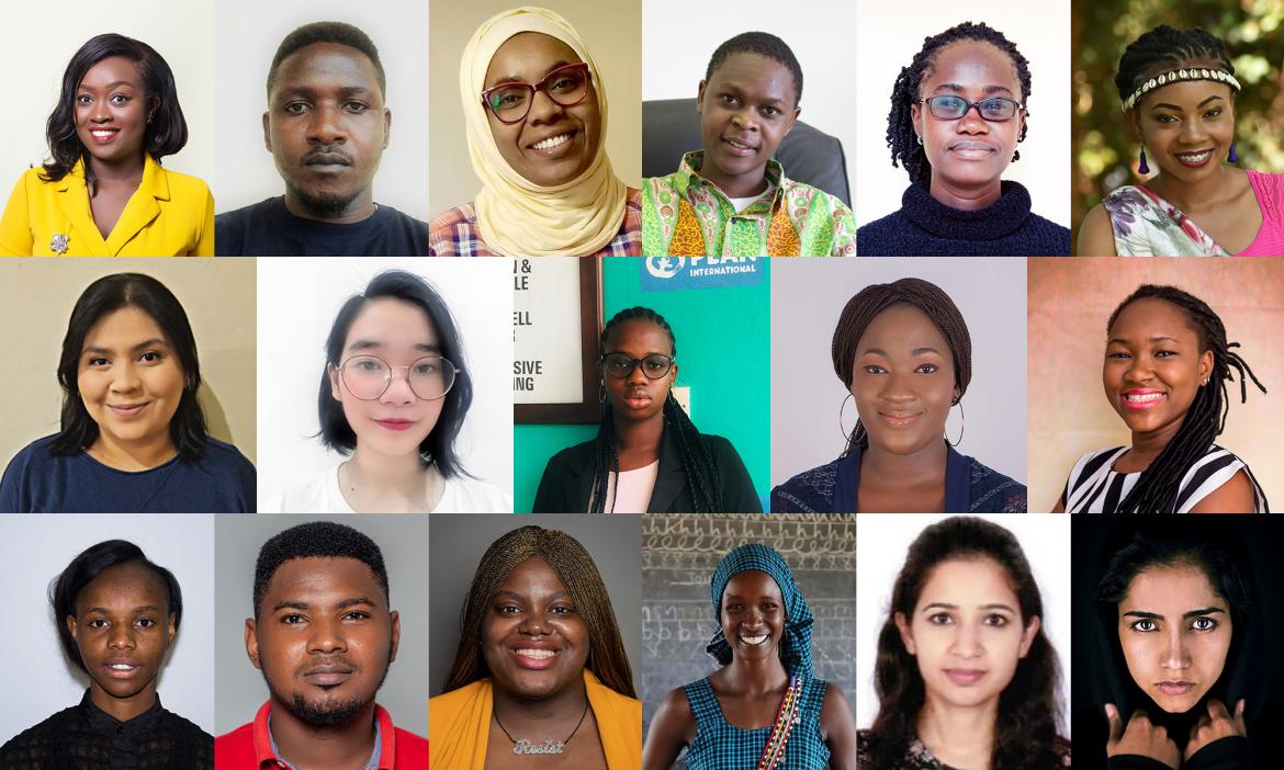 GPforEducation's tweet photo. On International #YouthDay, we celebrate our outspoken and active GPE youth leaders for their tireless advocacy to ensure every child achieves their right to education. 

Read more about the work of our amazing youth leaders here: https://t.co/H2LYwKetQb #IYD2021 https://t.co/YFu3bJP3Kc