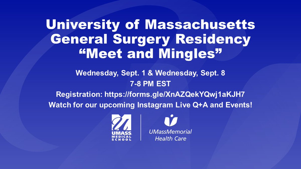 Excited to meet the next generation of surgeons and to kick of the 2021-2022 Interview Season! Come join us!