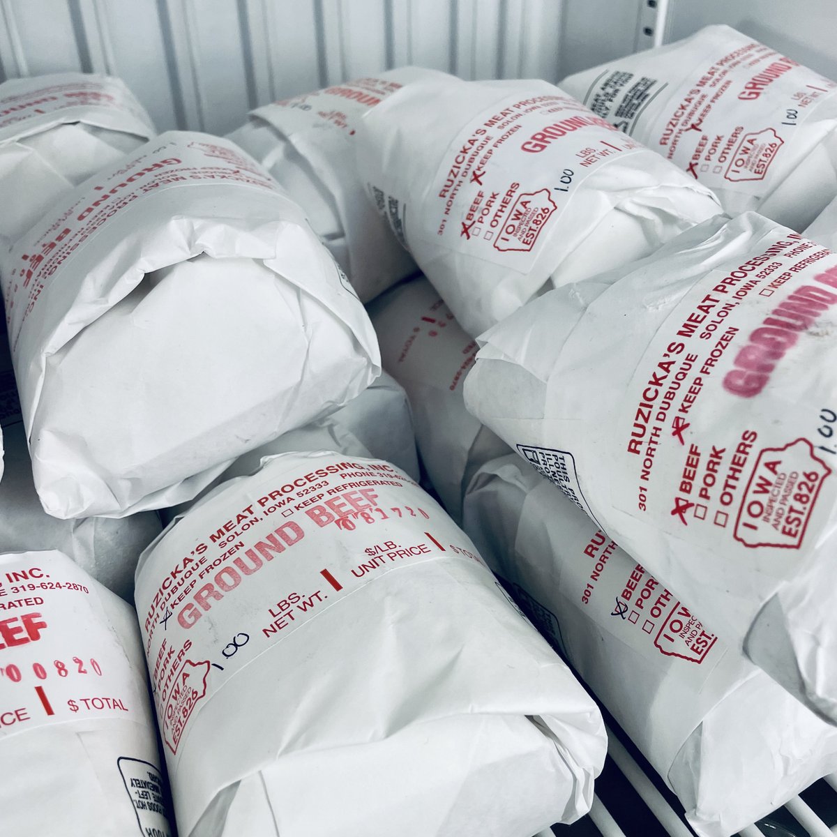 We still have a bulk rate on our ground beef! Buy 5 pounds and get your 6th one free!