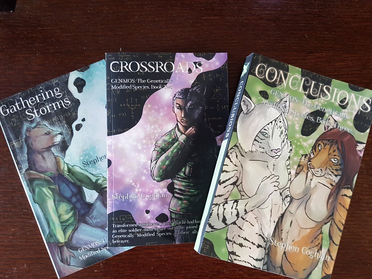 WordsBySC's tweet photo. Here they are.
In a #trilogy, one part should support the rest.
#Genmos from @ThurstonHowlPub
#Canlit
#ya
#yalit https://t.co/KABTqddBDp