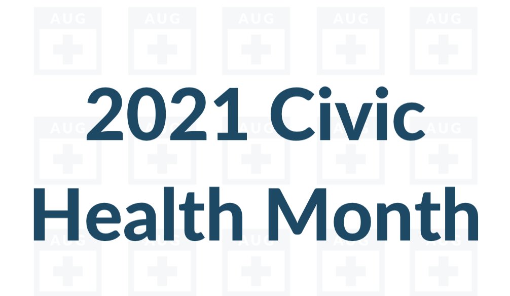 We are proud to announce that we have partnered with @civichealthmonth this August! We’ll be bringing attention to the impact of voting on health outcomes and celebrating the work being done in healthcare spaces to increase civic engagement. #CivicHealthMonth